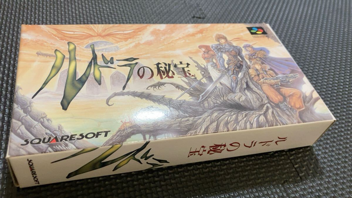 レア・美品】ルドラの秘宝【SFC,スーパーファミコン