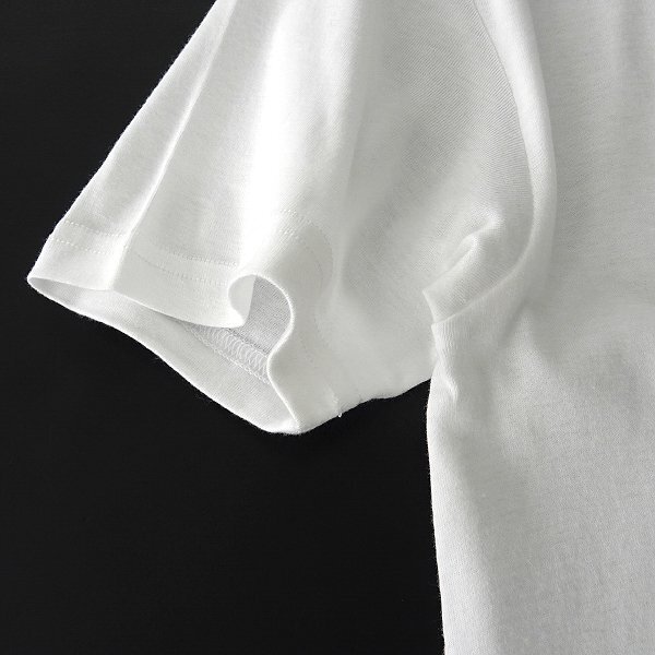 新品 ポールスミス アーティストストライプ 半袖 Tシャツ M 白 【I52851】 Paul Smith カットソー メンズ 吸水速干 ストレッチ