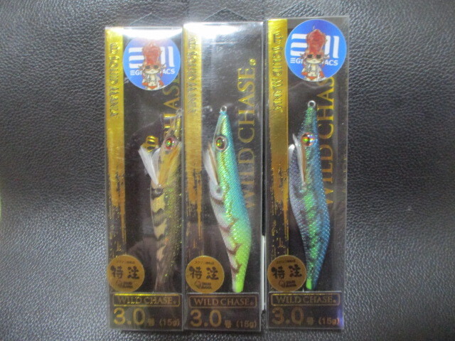 98　スクイッドマニア　ワイルドチェイス　3.0號(hào)　セット新品未使用！　