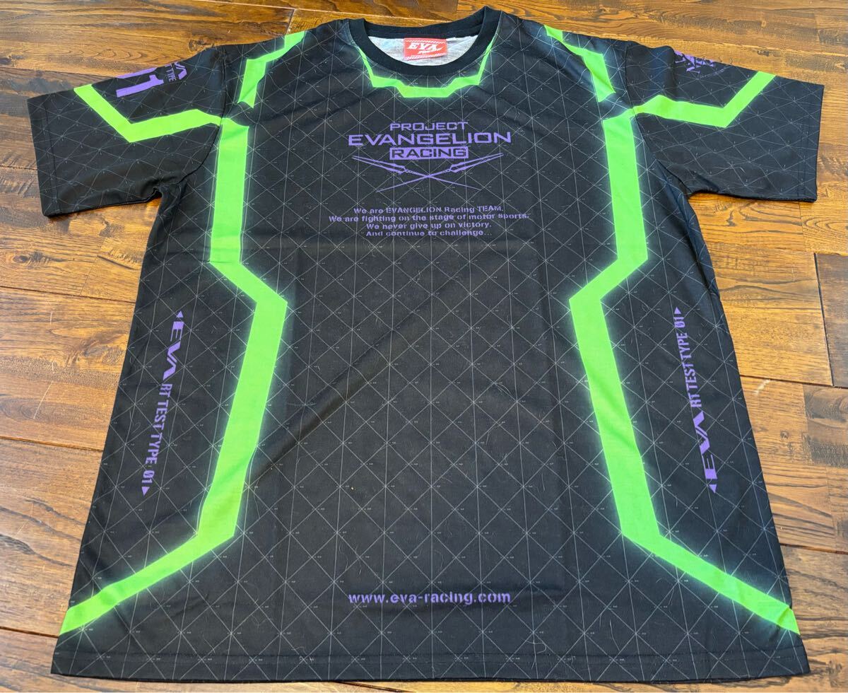 EVA racing エヴァレーシング Tシャツ XXL エヴァンゲリオン スーパーGT