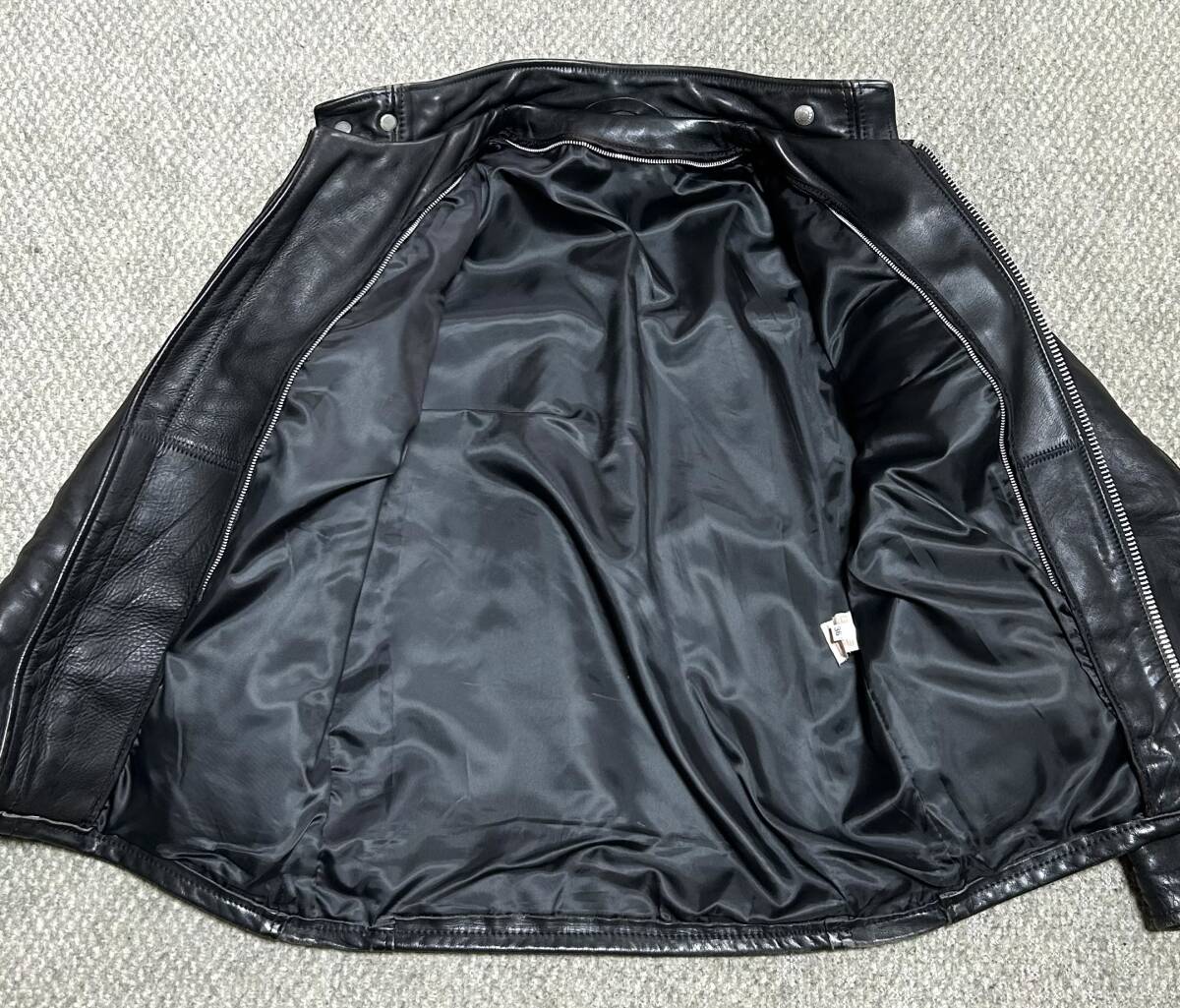 良品⑦schott 641【36】米國制シングルライダース◇牛革ジャン ハーレーgpzショベル★匿名配送