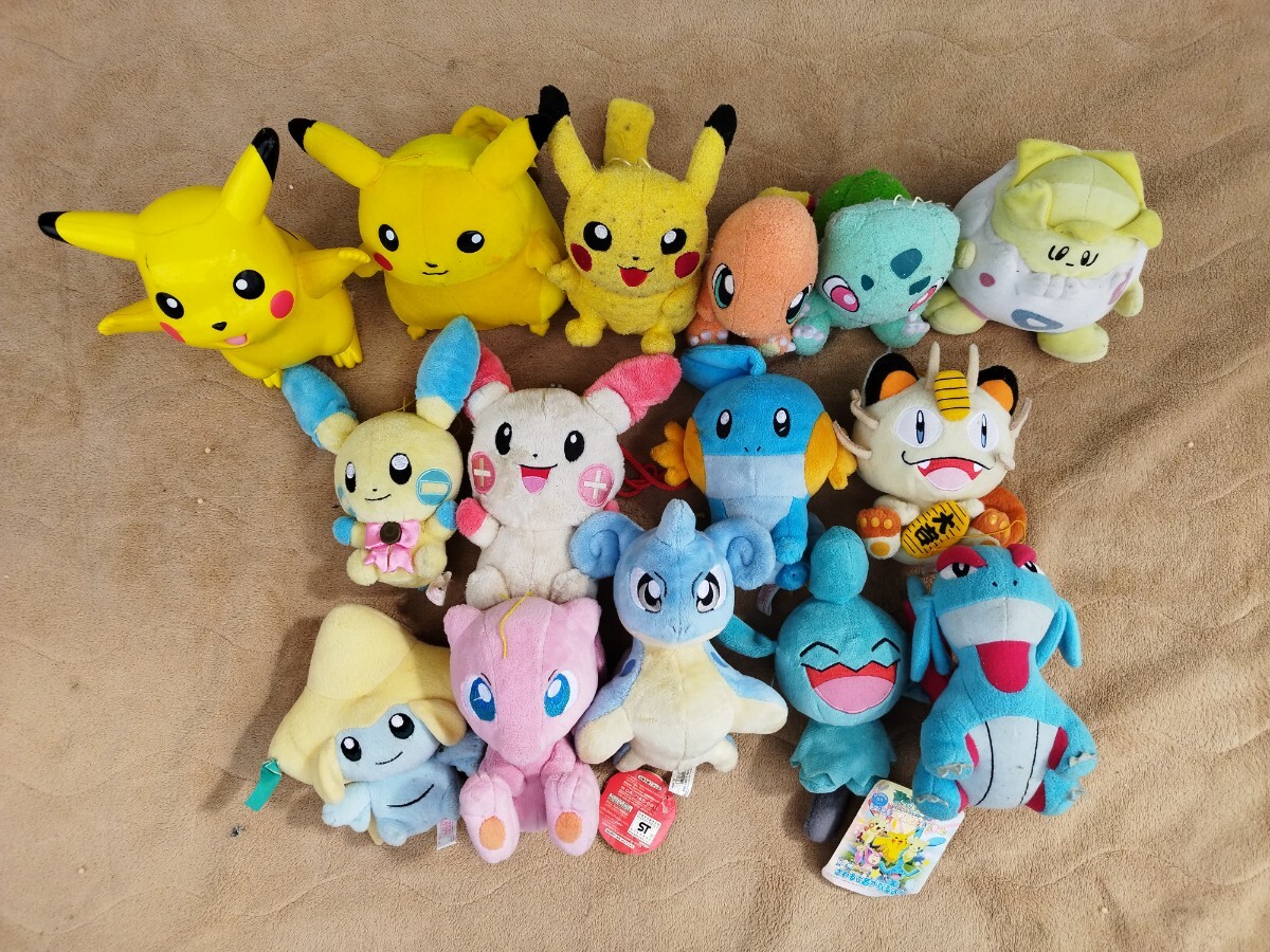 ポケモン ぬいぐるみ まとめ売り 15匹 Yahoo!オークション - 【まとめ売り】 ポケモン ぬいぐるみ 15点