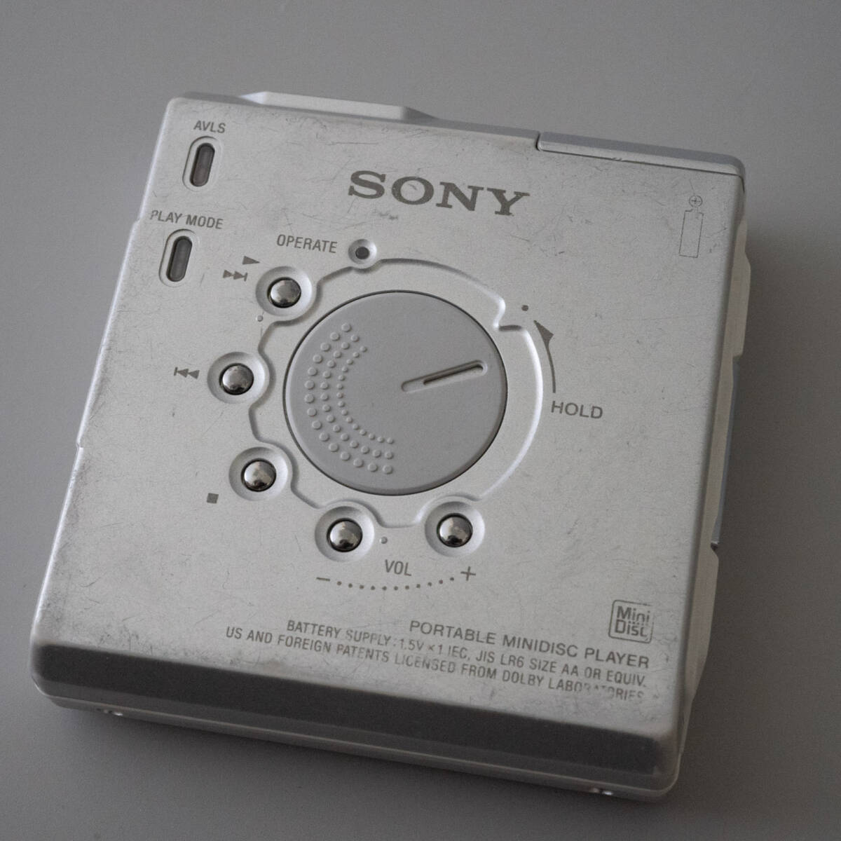 SONY MD WALKMAN ソニーMDウォークマン MZ-E500 リモコン RM-MC10L シルバー ポータブルプレーヤー