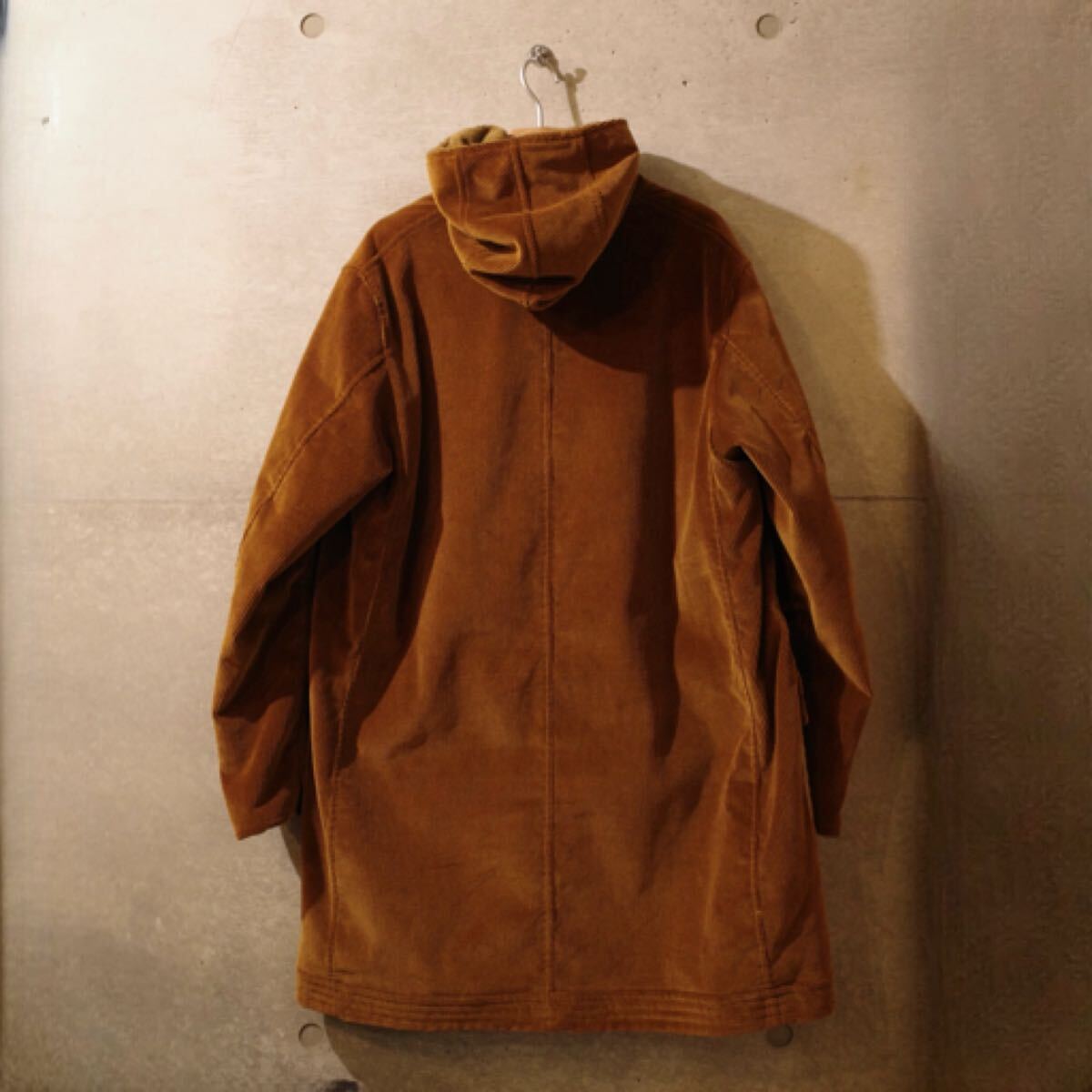 South2 west8 コーデュロイ フード コート M ブラウン 茶 起毛 _画像3