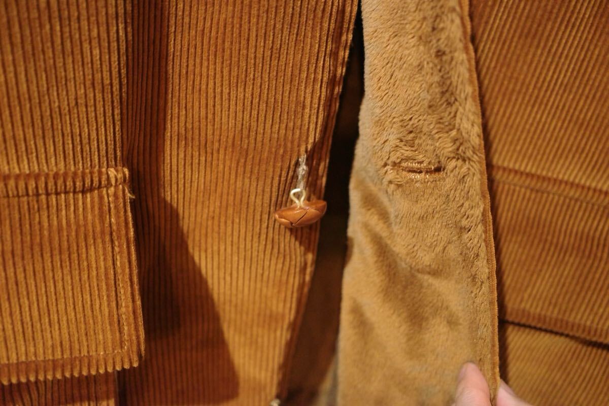 South2 west8 コーデュロイ フード コート M ブラウン 茶 起毛 _画像6