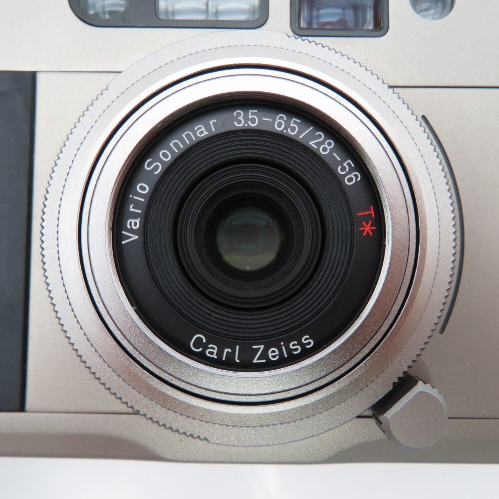 1 иен ~ Contax Contax T vs compact пленочный фотоаппарат коробка * с футляром работа дефект есть утиль 3731927