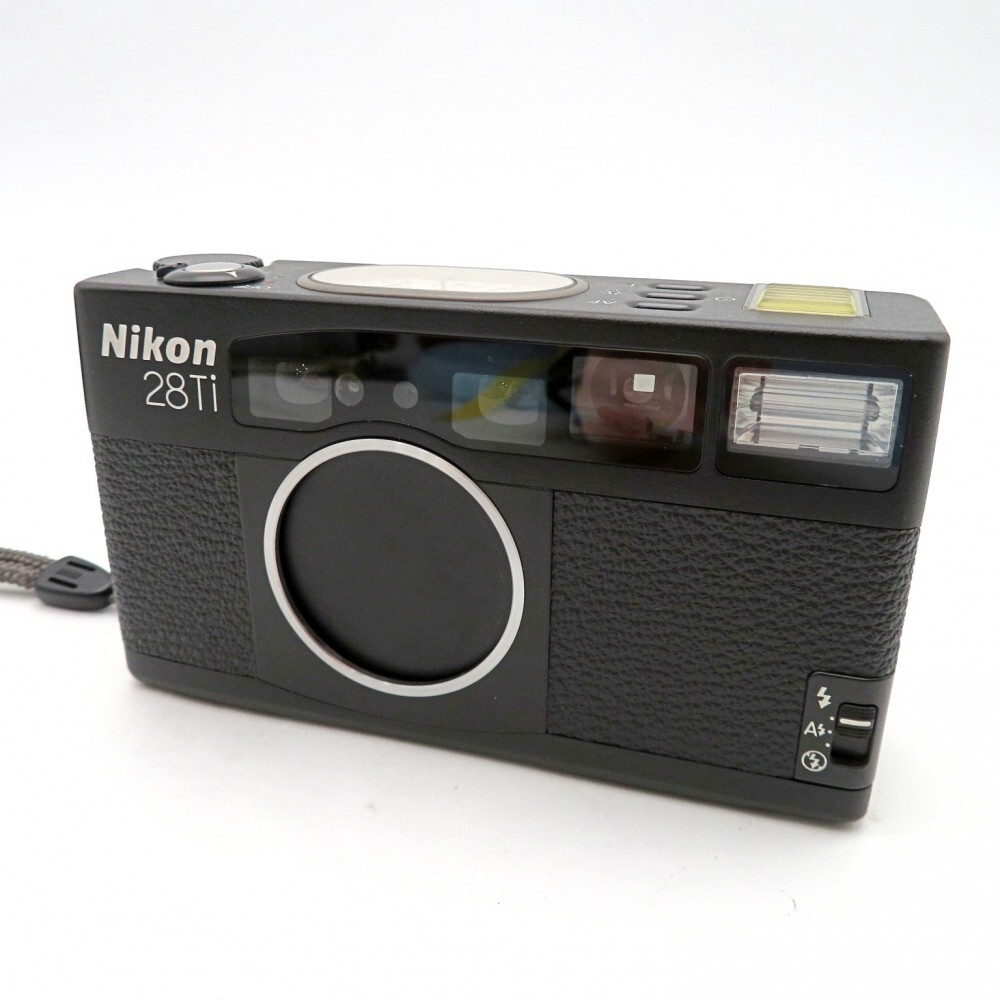 1 иен ~ Nikon Nikon 28Ti compact пленочный фотоаппарат с футляром работоспособность не проверялась текущее состояние товар 3763293