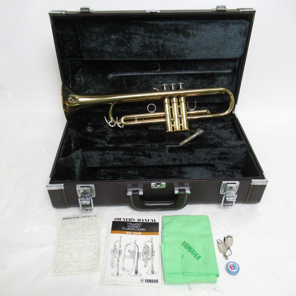 1円〜 YAMAHA ヤマハ YTR6310 トランペット ケース付 ジャンク品