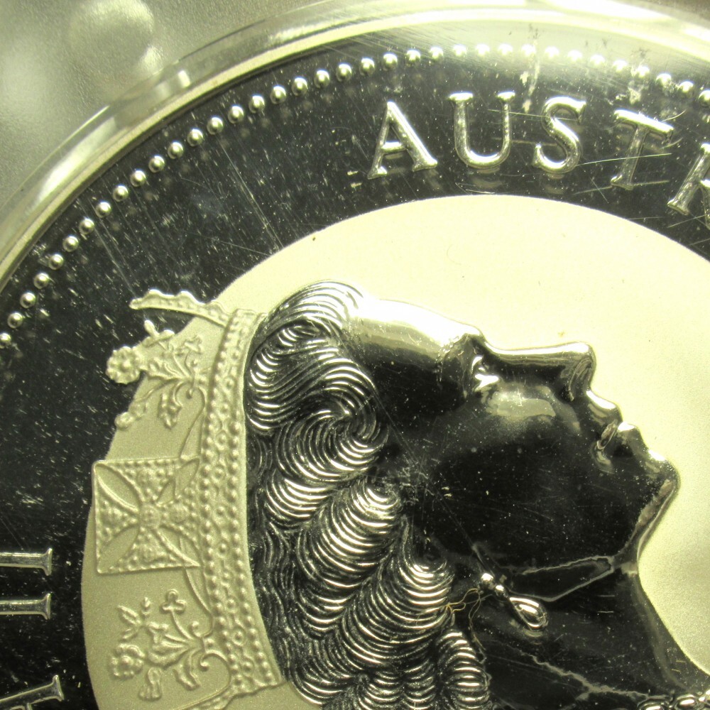 1995 オーストラリア カワセミ銀貨 純銀1kg 限定発行 希少大型 オーストラリア 1kg 30ドル純銀貨 カワセミ1995年 – 野崎コイン