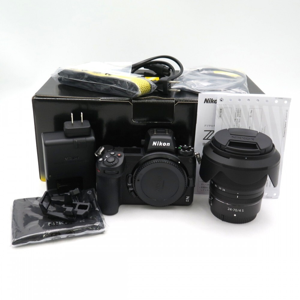 1円? Nikon ニコン Z6II ミラーレス一眼カメラ Z 24-70mm F4 S レンズキット 箱付 動作確認済 現(xiàn)狀品 3830483