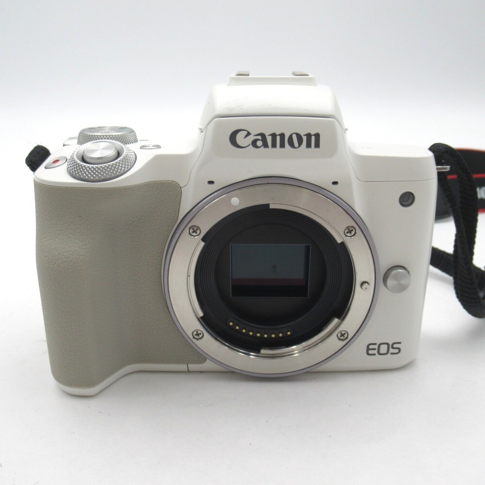 1円? Canon キヤノン EOS Kiss M2 ミラーレス一眼カメラ レンズ2點(diǎn) 動(dòng)作確認(rèn)済 現(xiàn)狀品 3832815
