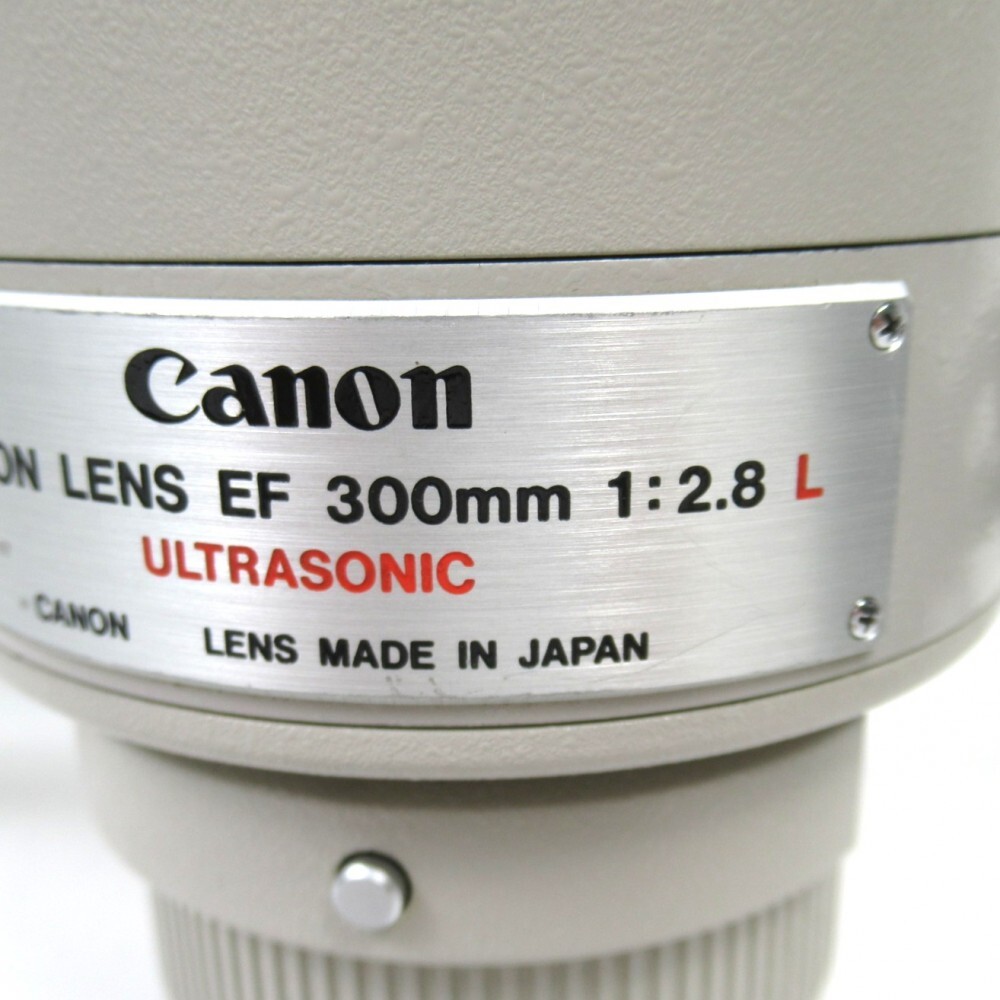 1 иен ~ Canon Canon LENS EF 300mm 1:2.8 L телеобъектив с футляром работоспособность не проверялась текущее состояние товар 3793115