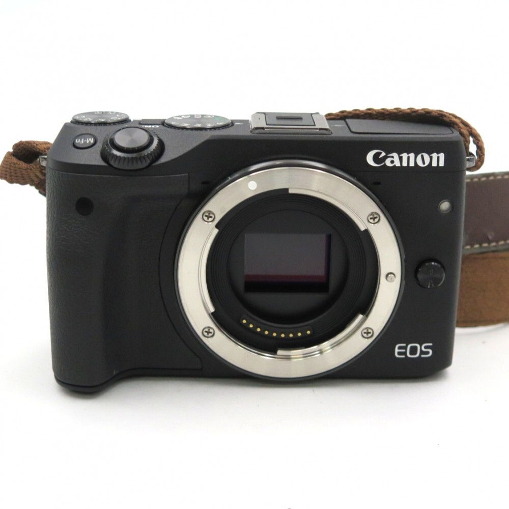 1円? Canon キヤノン EOS M3 ミラーレス一眼カメラ ボディのみ 箱付 動作未確認(rèn) 現(xiàn)狀品 3800534