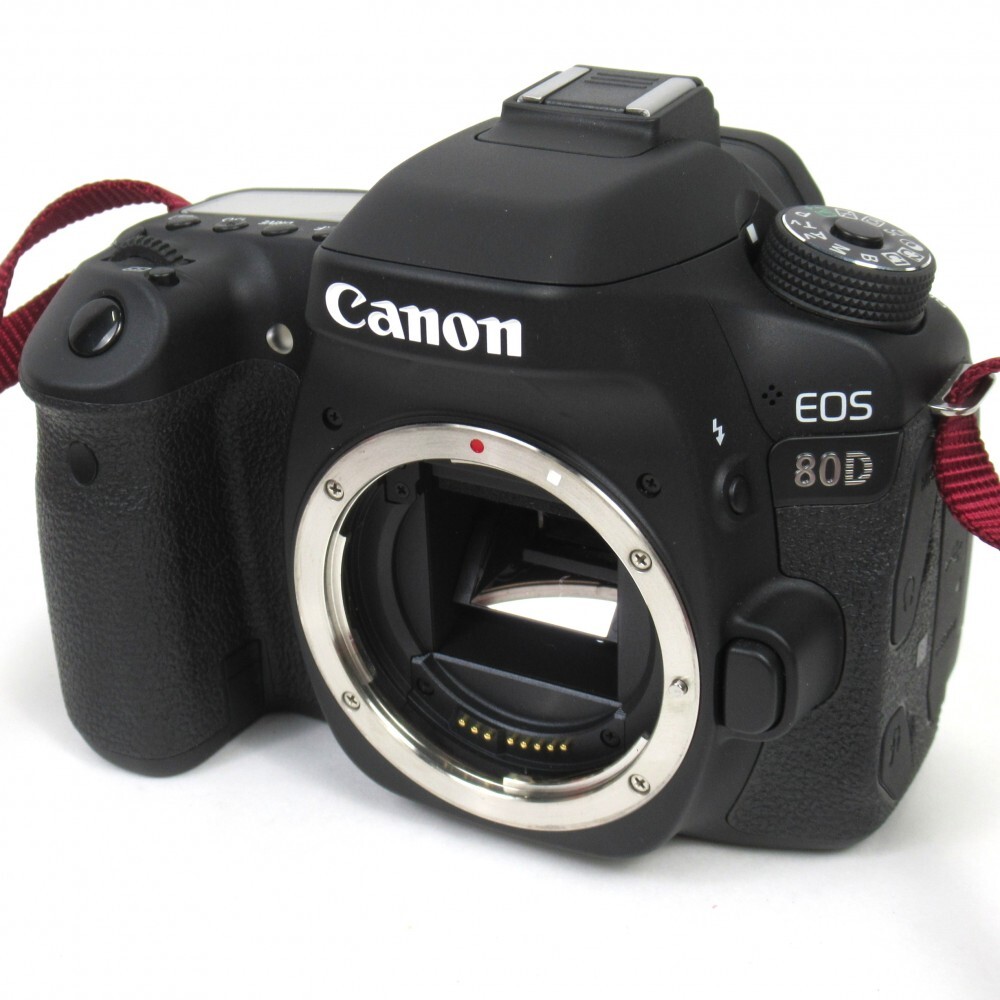1円? Canon キヤノン EOS 80D デジタル一眼レフカメラ レンズ3點 ダブルズームキット 箱付 動作確認済 現(xiàn)狀品 3800535