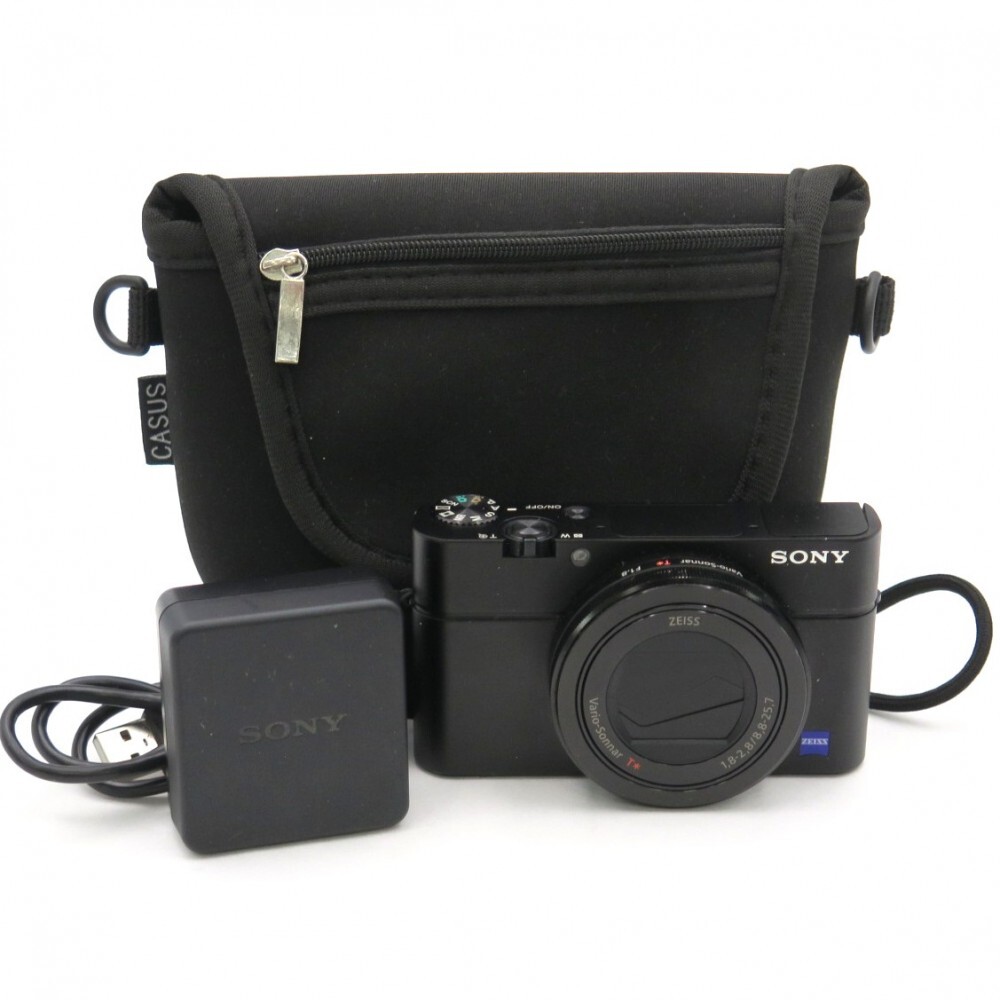 1円? SONY ソニー Cyber-shot RX100M3 コンパクトデジタルカメラ ケース付 動(dòng)作未確認(rèn) 現(xiàn)狀品 3800570