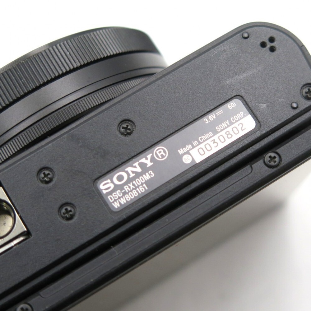 1円? SONY ソニー Cyber-shot RX100M3 コンパクトデジタルカメラ ケース付 動(dòng)作未確認(rèn) 現(xiàn)狀品 3800570