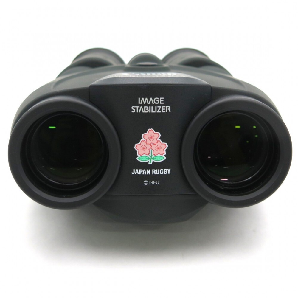 1円? 限定 Canon キヤノン BINOCULARS 10x30 IS II 雙眼鏡 ラグビー日本代表モデル 箱付 通電のみ確認(rèn)済 現(xiàn)狀品 3817130