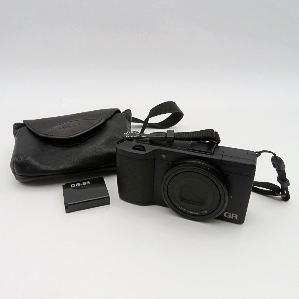 1円? RICOH リコー GR コンパクトデジタルカメラ ケース付 動(dòng)作未確認(rèn) 現(xiàn)狀品 3808074
