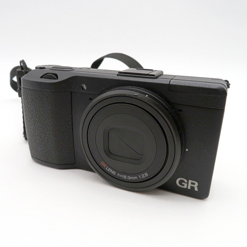 1円? RICOH リコー GR コンパクトデジタルカメラ ケース付 動(dòng)作未確認(rèn) 現(xiàn)狀品 3808074
