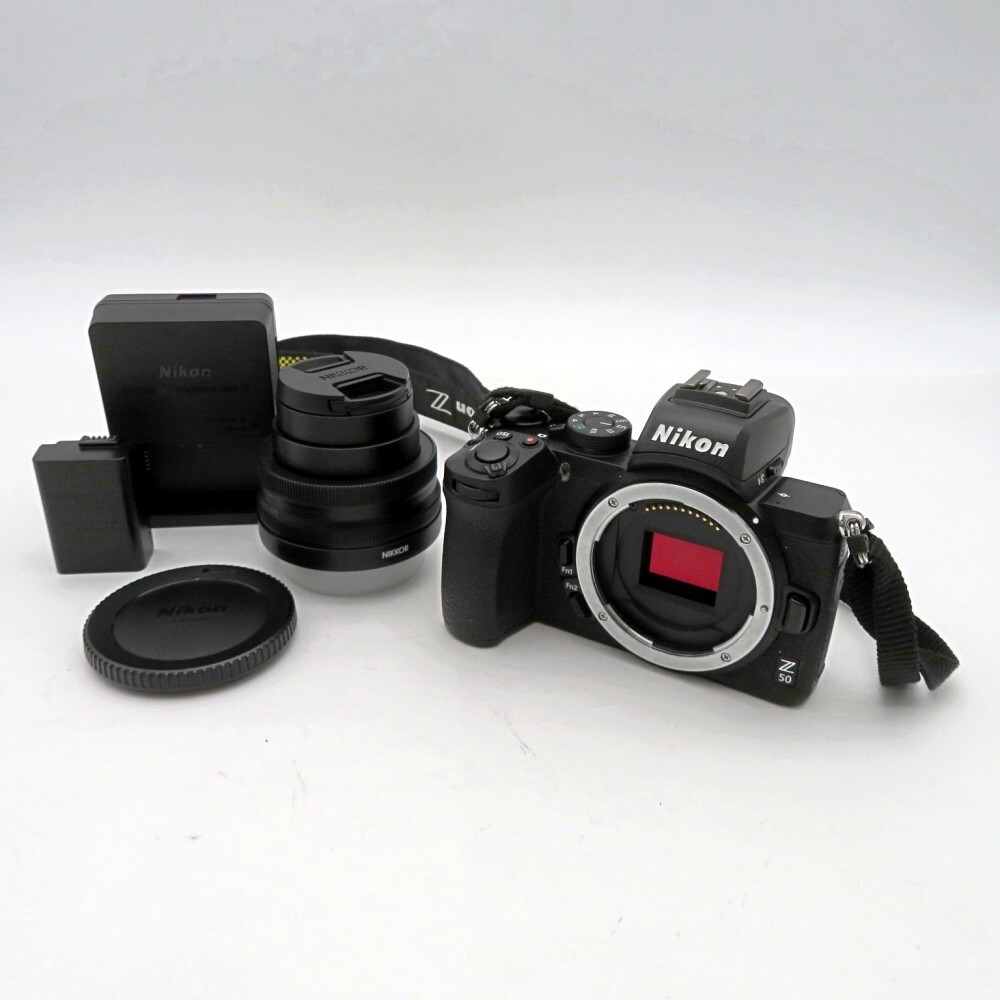 1円? Nikon ニコン Z50 デジタルミラーレス一眼カメラ Z DX 16-50mm 1:3.5-6.3 VR レンズ 動(dòng)作確認(rèn)済 現(xiàn)狀品 3839720