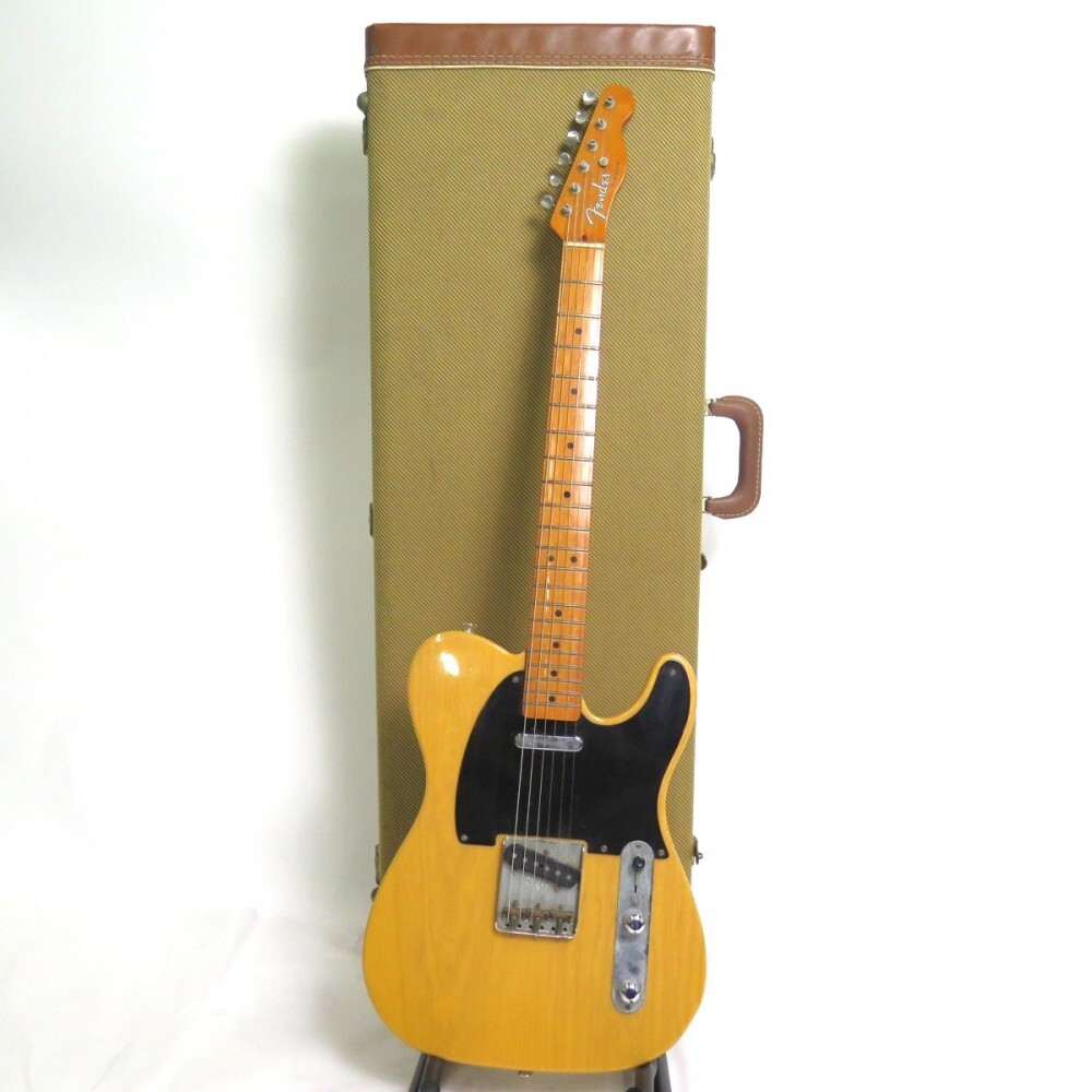 1円? Fender フェンダー USA '52 Telecaster エレキギター ケース付 音出し確認(rèn)済 現(xiàn)狀品 ※同梱不可 3764927