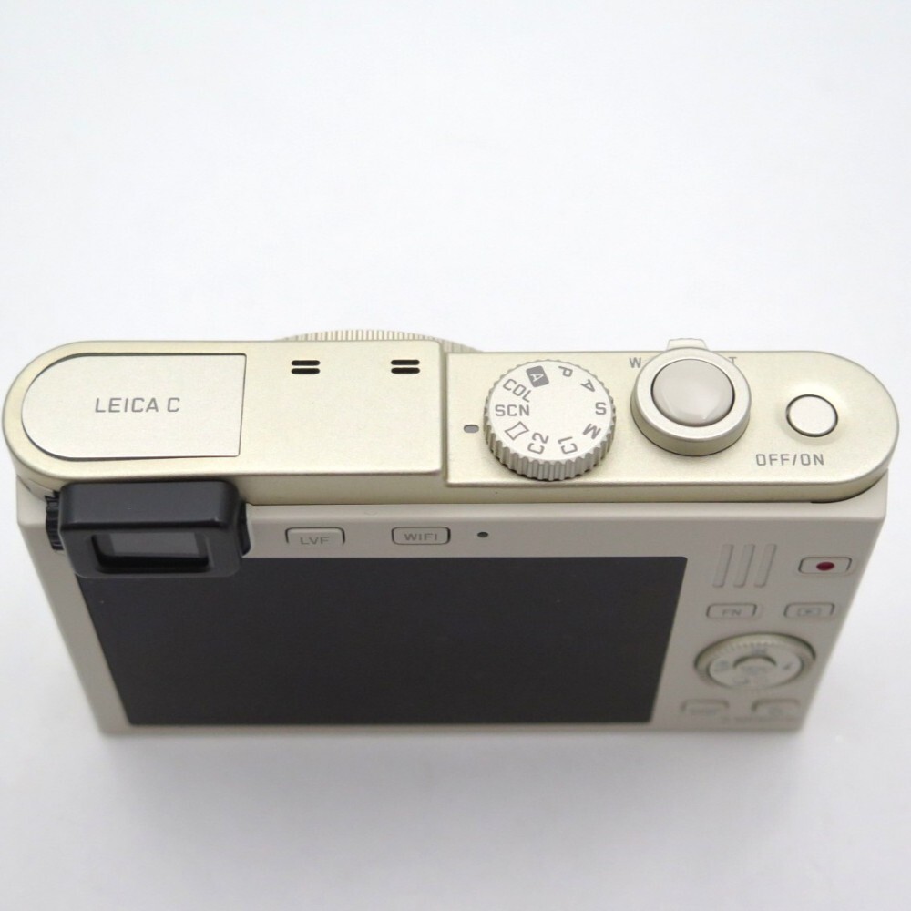 1円? Leica ライカ C (Typ112) コンパクトデジタルカメラ ライトゴールド 箱?ケース付 動作未確認(rèn) 現(xiàn)狀品 3811931