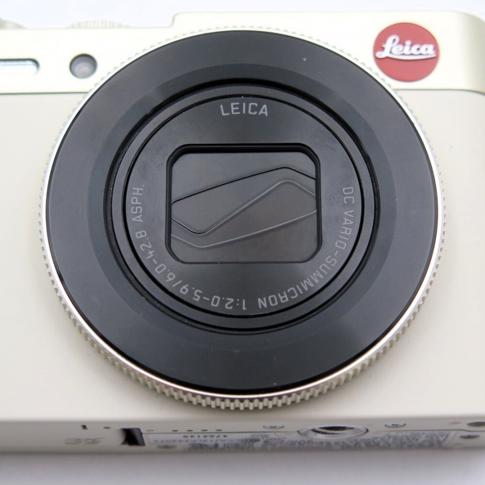 1円? Leica ライカ C (Typ112) コンパクトデジタルカメラ ライトゴールド 箱?ケース付 動作未確認(rèn) 現(xiàn)狀品 3811931