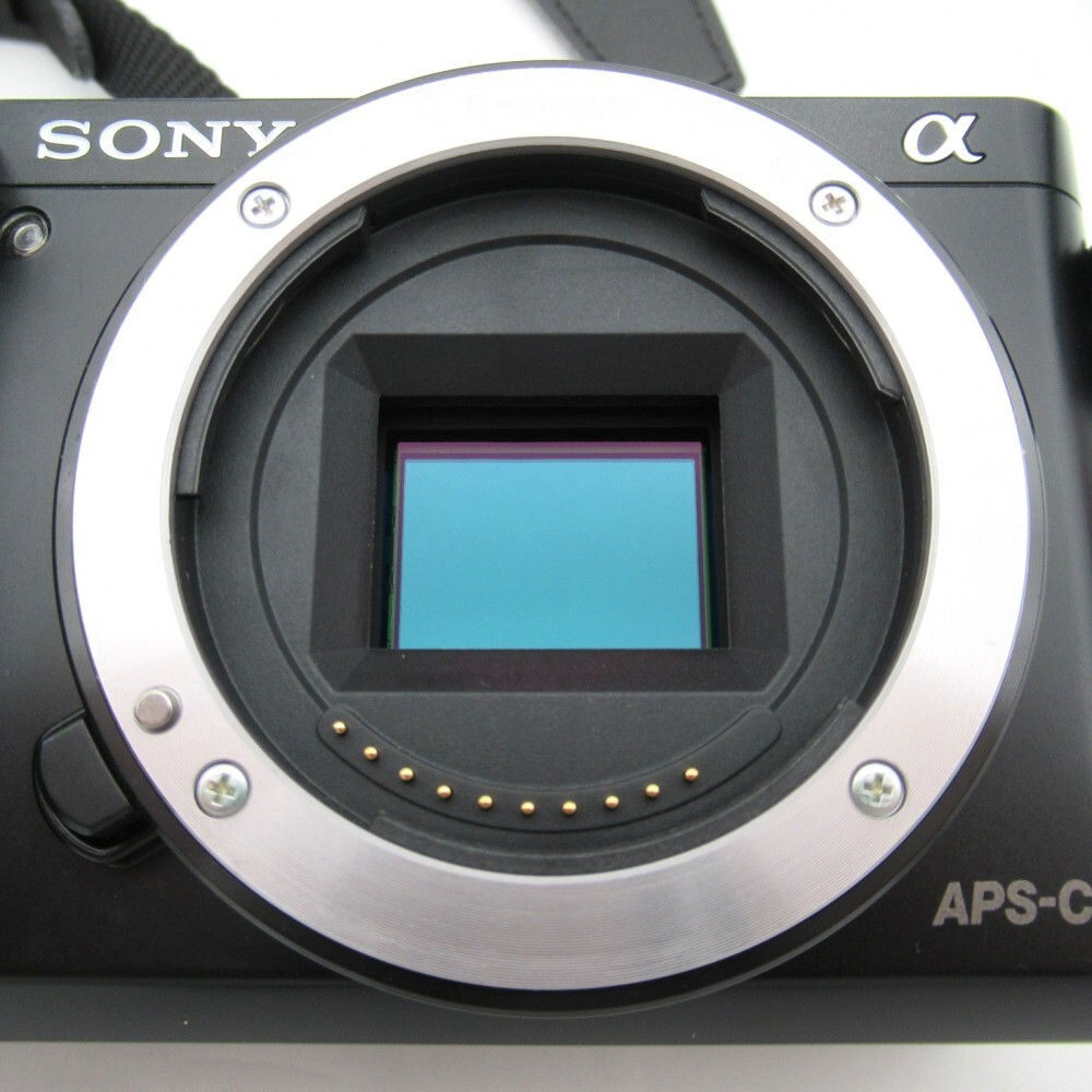 1円? SONY ソニー α6000 ミラーレスカメラ E 3.5-5.6/PZ 16-50mm OSS レンズ ケース付 動(dòng)作確認(rèn)済 現(xiàn)狀品 3805409