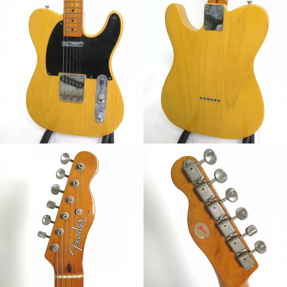 1円? Fender フェンダー USA '52 Telecaster エレキギター ケース付 音出し確認(rèn)済 現(xiàn)狀品 ※同梱不可 3764927