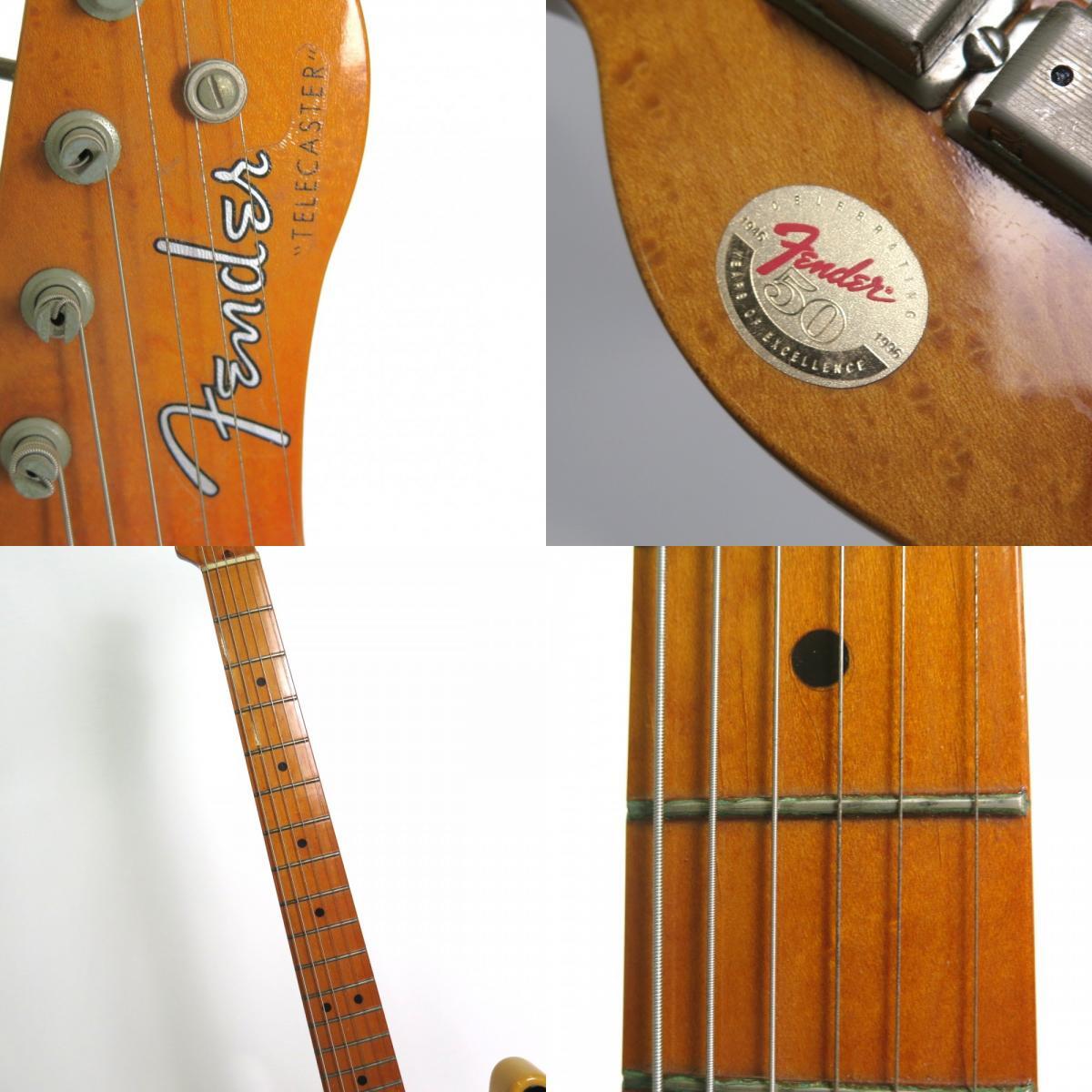 1円? Fender フェンダー USA '52 Telecaster エレキギター ケース付 音出し確認(rèn)済 現(xiàn)狀品 ※同梱不可 3764927