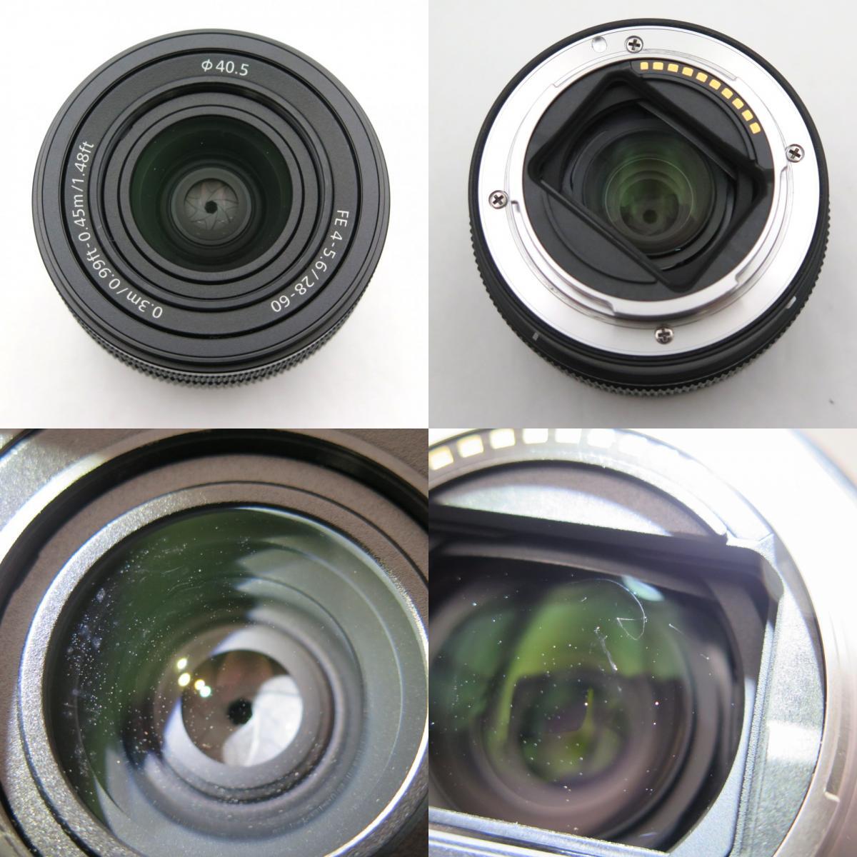 1円? SONY ソニー α7C デジタルミラーレス一眼カメラ FE 28-60mm F4-5.6 動作確認(rèn)済 現(xiàn)狀品 3805178