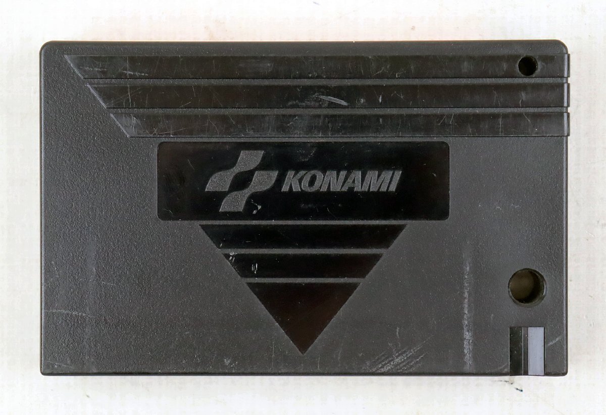 P* утиль * игра soft MSX [A1 Spirit ] KONAMI/ Konami продажа :1987 год гонки игра soft корпус только * работоспособность не проверялась 