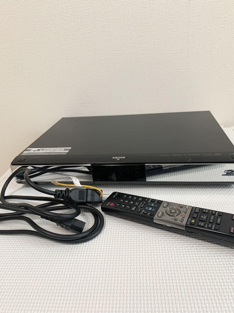 SHARP AQUOS ブルーレイレコーダー　BD-HDW53 リモコン付き