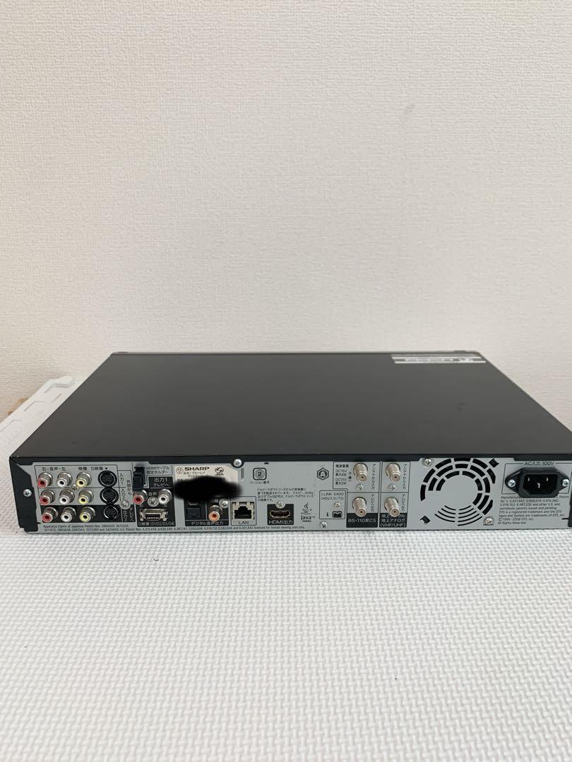 SHARP AQUOS ブルーレイレコーダー　BD-HDW53 リモコン付き