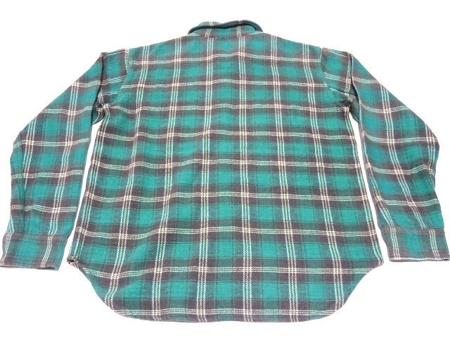Yankee Works by BACKDROP FLANNEL SHIRT / バックドロップ 好配色 ネルシャツ アメカジ メンズ_画像3