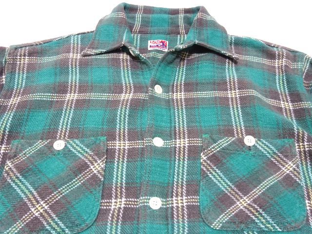 Yankee Works by BACKDROP FLANNEL SHIRT / バックドロップ 好配色 ネルシャツ アメカジ メンズ_画像6