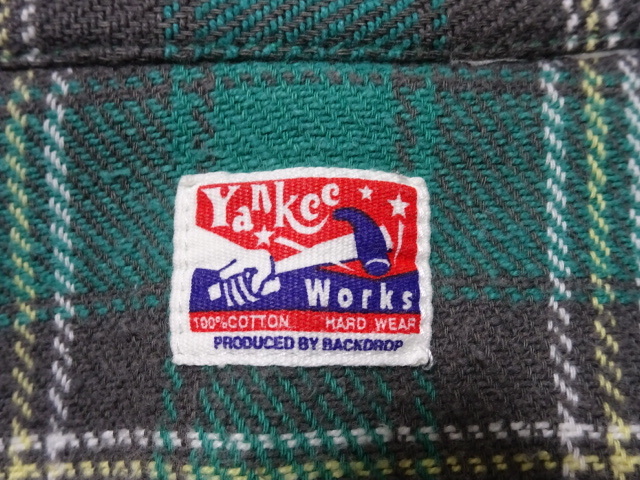 Yankee Works by BACKDROP FLANNEL SHIRT / バックドロップ 好配色 ネルシャツ アメカジ メンズ_画像7