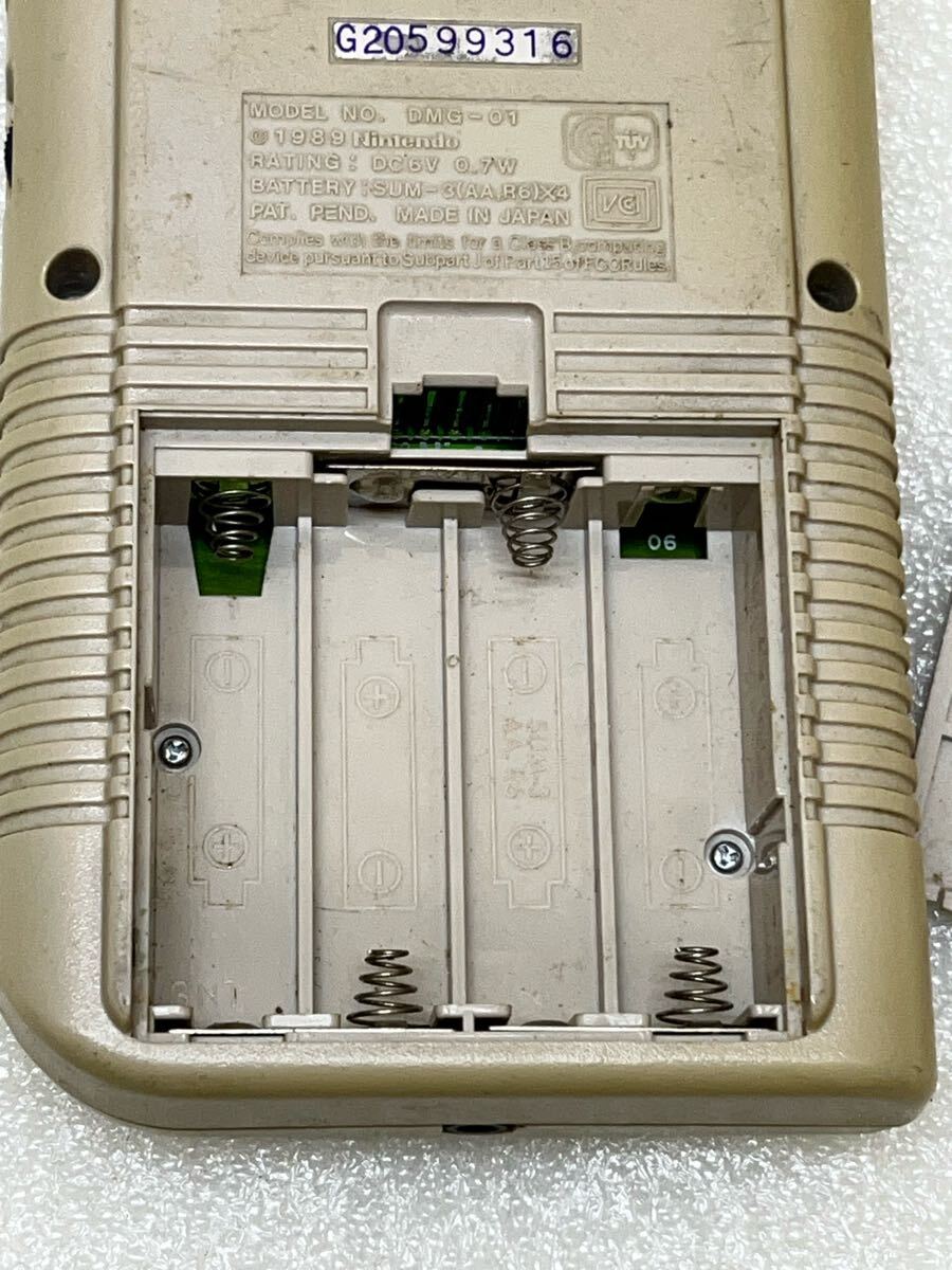 RE5439 nintendo Nintendo Game Boy корпус DMG-01 первое поколение электризация только утиль 0613