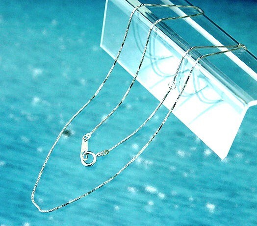 限定価格！K18WGベネチアネックレス 45cm 送料無料【数量限定】K18WGベネチアタイプ45cm・1.50gネックレス