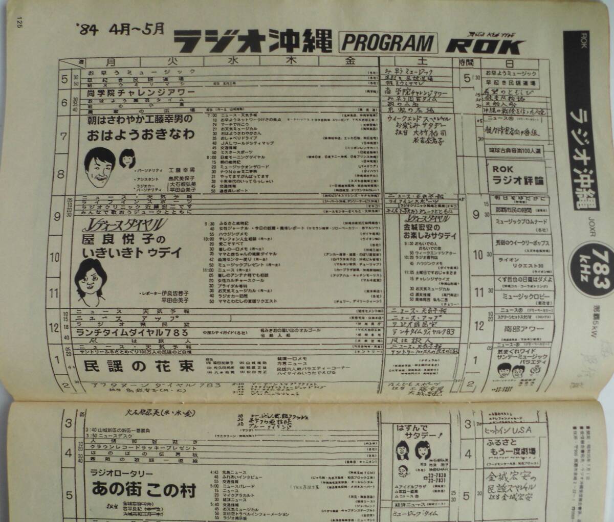 ☆ラジオライフ臨時(shí)増刊?ラジオ新番組 速報(bào)版?1984年春號(hào)★ベリカードのもらい方★春の番組大改編版★