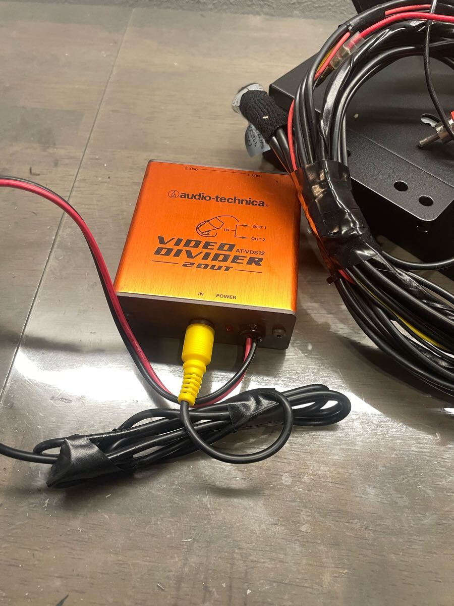 Elut AG410-DV 車両用DVDプレーヤー　USB おまけ分配器付き