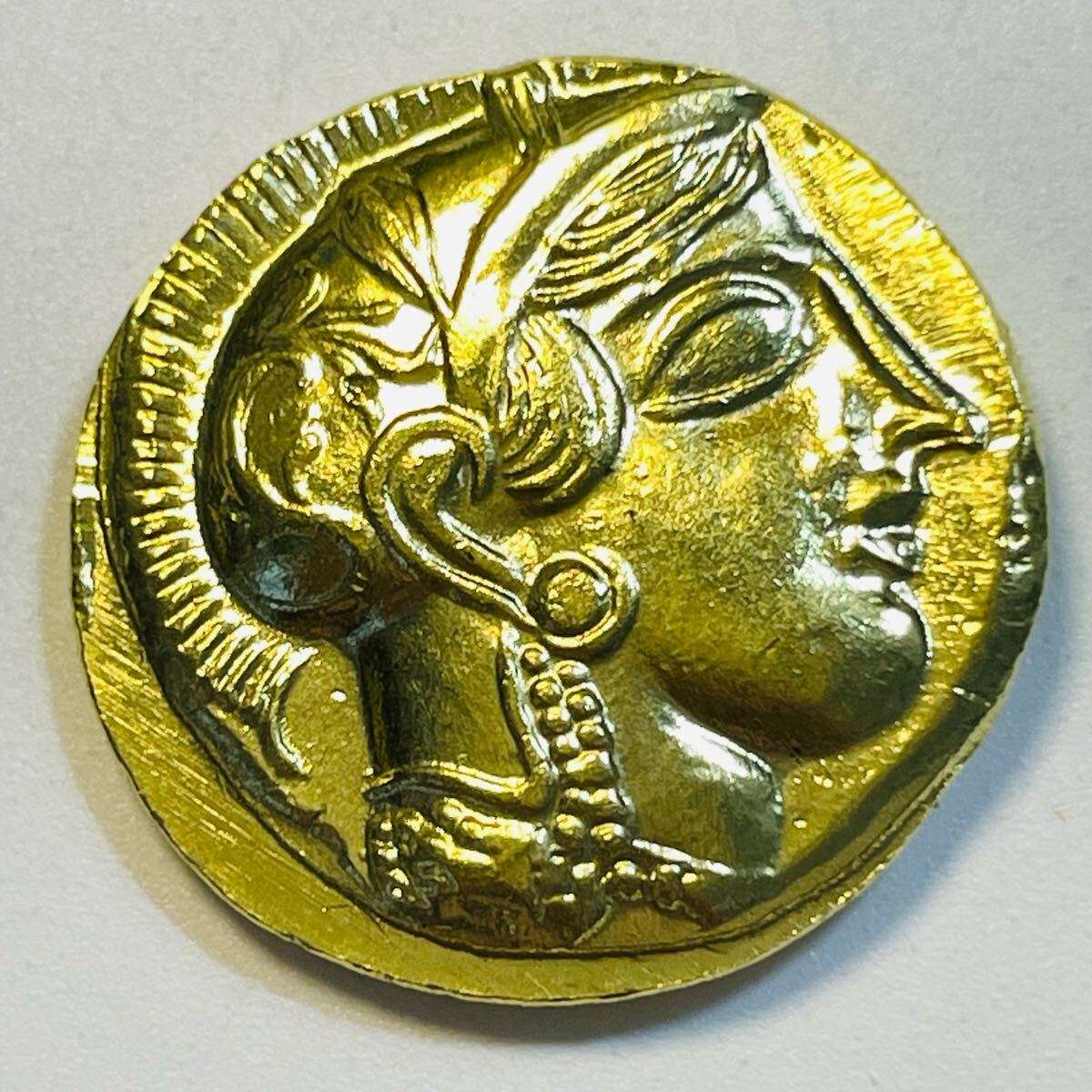 古代ギリシャ 古銭 硬貨 都市アテネ 智慧の女神アテナ フクロウ