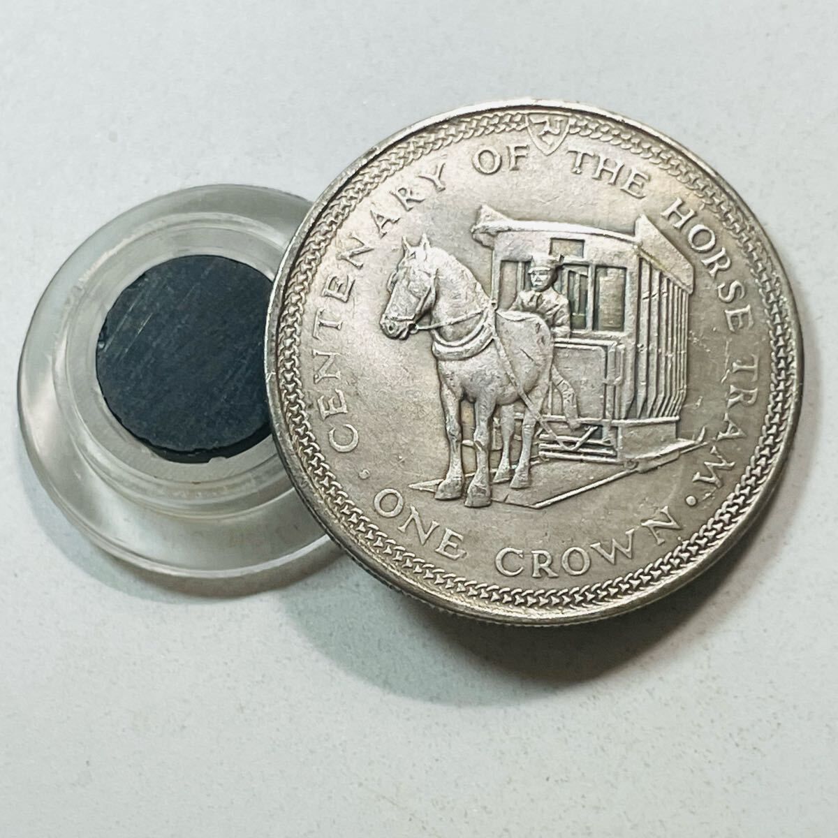 イギリス 硬貨 古銭 王室属領 1976年 マン島 エリザベス 2 世