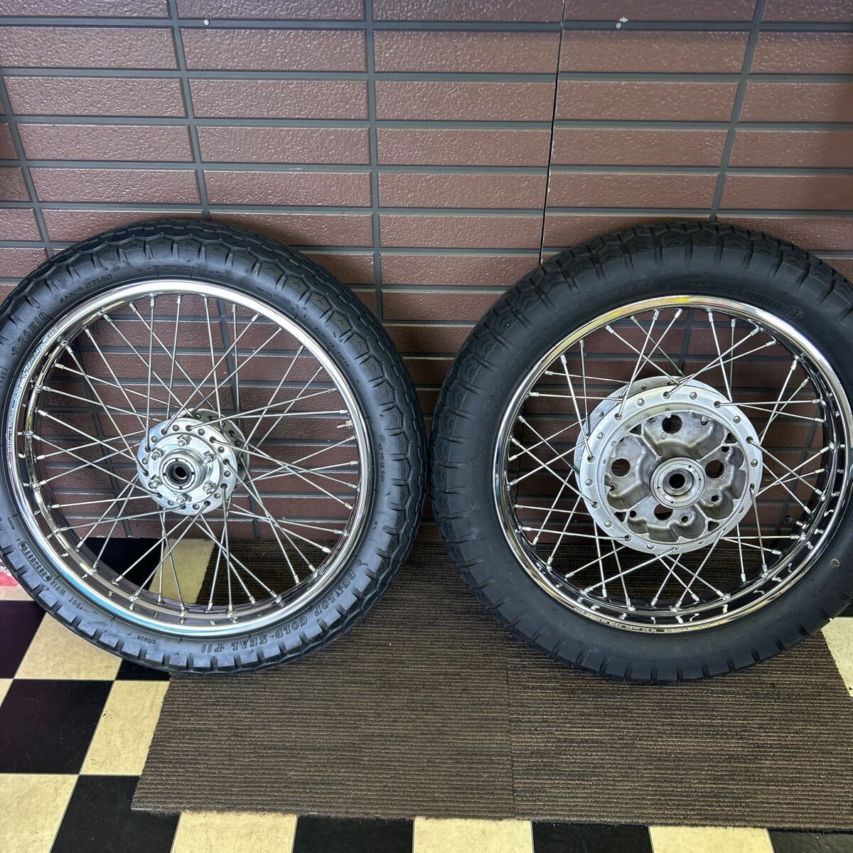 CB750four cb750k フロントホイール リアホイール スポークホイール　美品　k0?k6