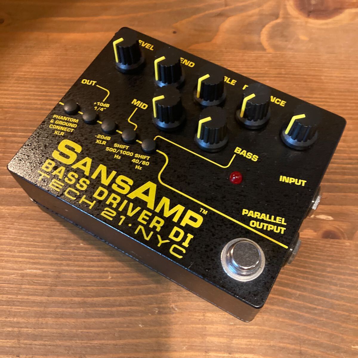 完全売切り！送料無料！SANSAMP TECH21 BASS DRIVER DI 