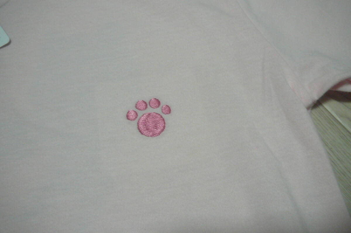 ●ちろぴの　半袖Tシャツ（130ｃｍ）ピンクTIROPINO