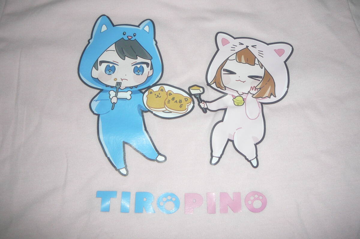 ●ちろぴの　半袖Tシャツ（130ｃｍ）ピンクTIROPINO