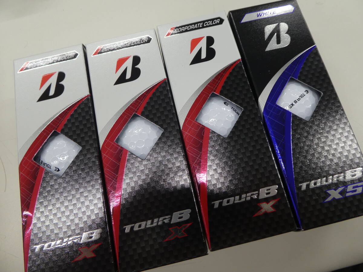 * Bridgestone мяч для гольфа TourB XS×3 шт TourB X×9 шт не использовался супер-скидка 1 иен старт *