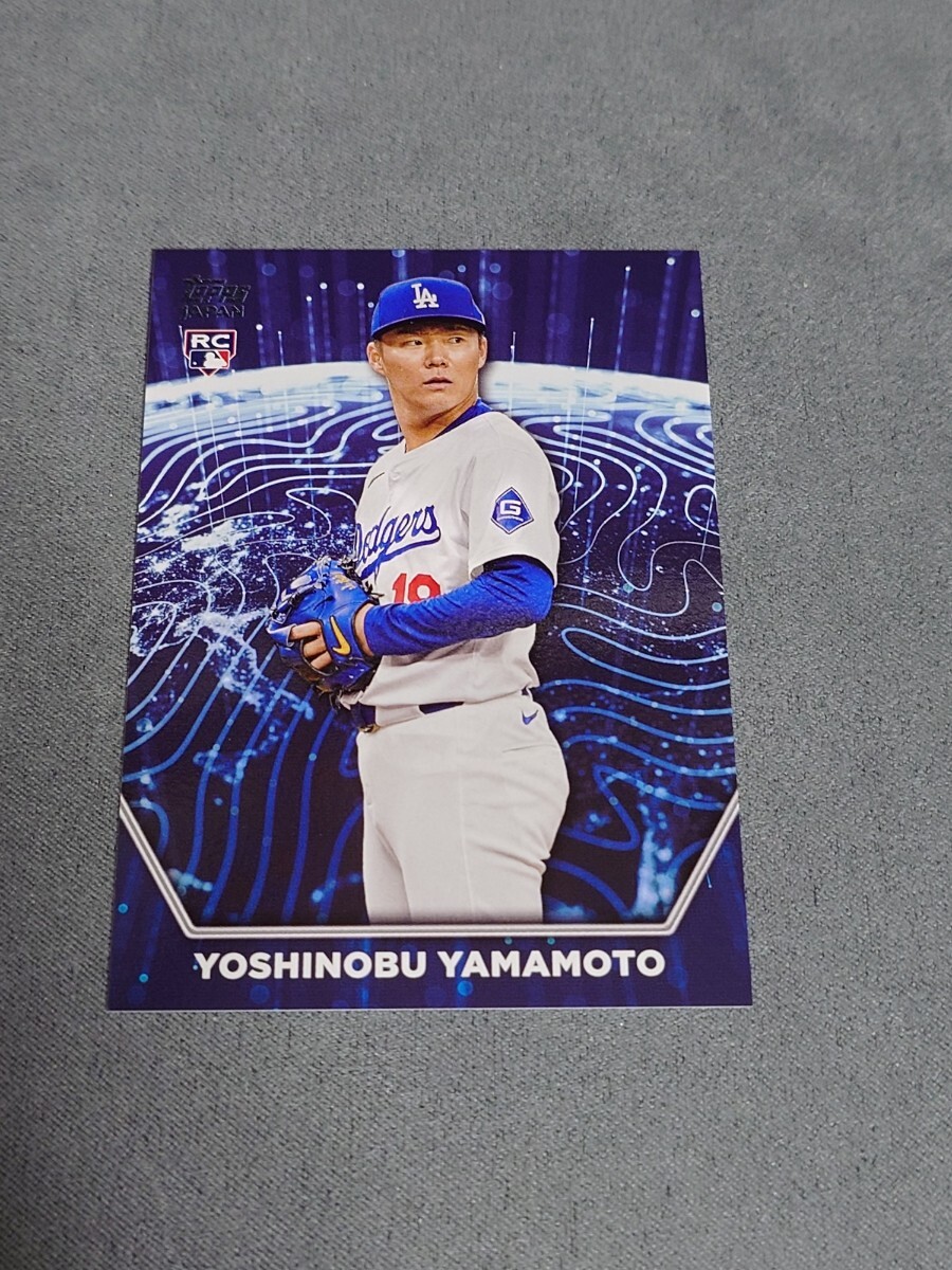 18 2024 Topps Japan Edition Baseball IR-8 YOSHINOBU YAMAMOTO RC ROOKIE
