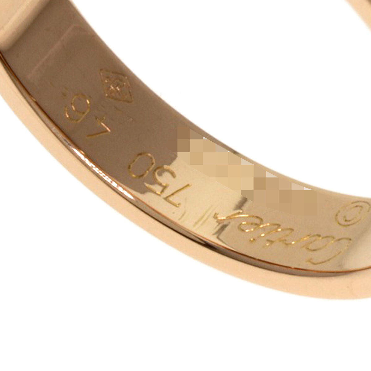 CARTIER カルティエ ミニ ラブリング リング?指輪 K18ピンクゴールド レディース 中古